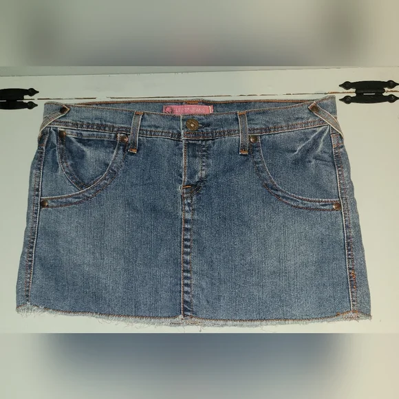 Poshmark levi's denim skirt cheap